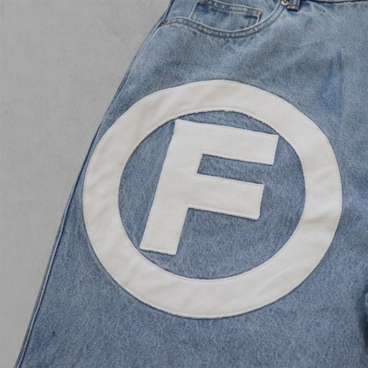 Appl Jeans Shorts With Customer Logo