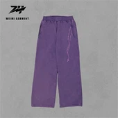 Gewaschene Jogginghose mit Vintage-Logo-Stickerei